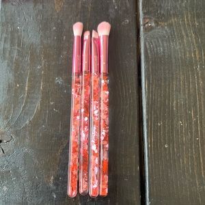 Glamierre Pink Luxe Glitter Eye Brush Collection
